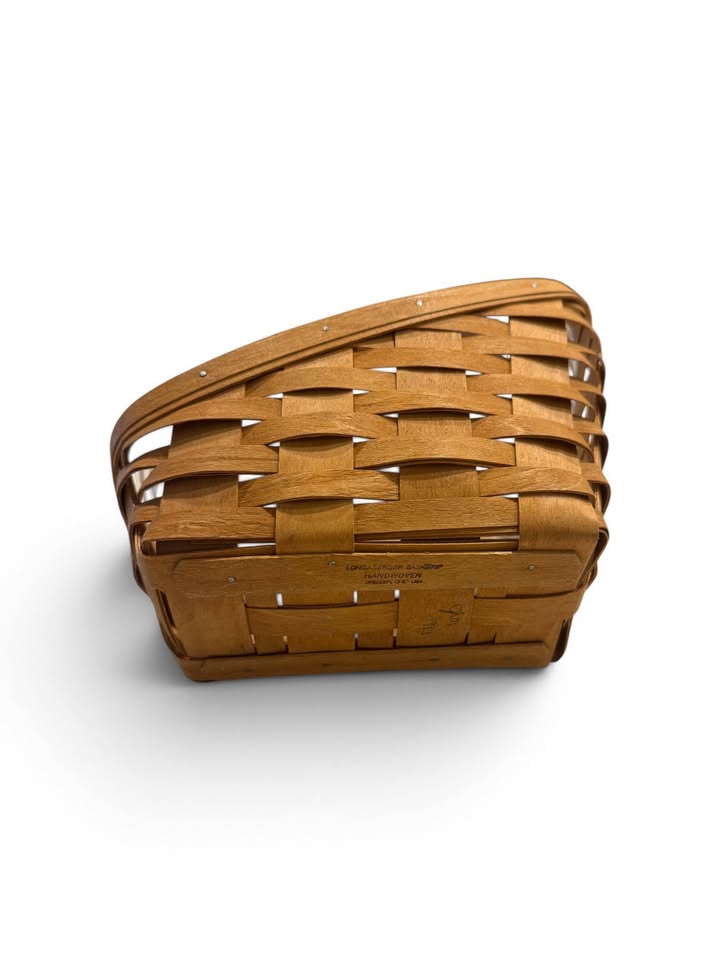 Harvest Curve · Longaberger Vegetable Basket, additional view — original item photo