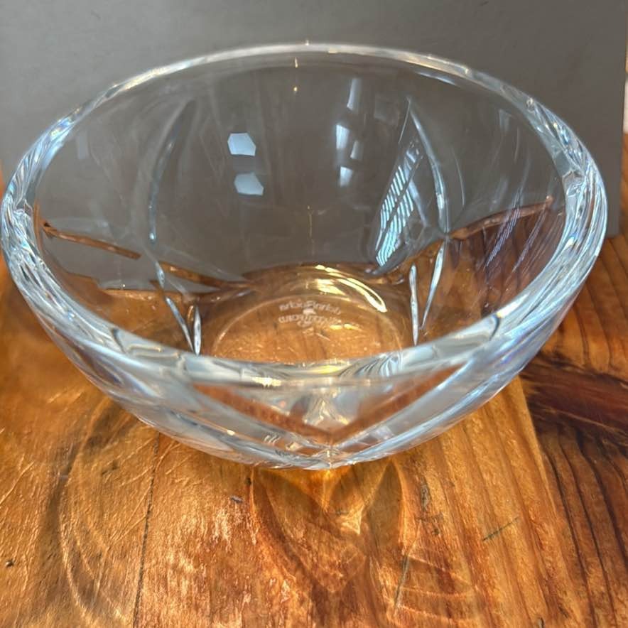 John Rocha Waterford Crystal Bowl · Signed, 4 Inches, additional view — original item photo