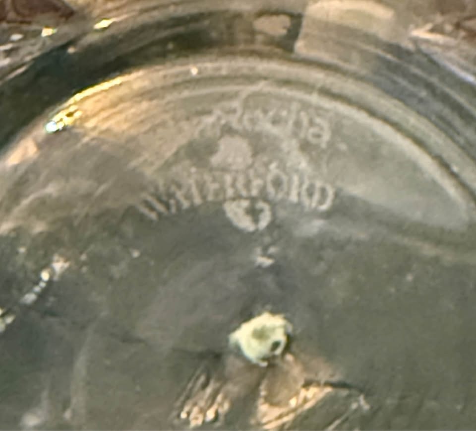 John Rocha Waterford Crystal Bowl · Signed, 4 Inches, additional view — original item photo
