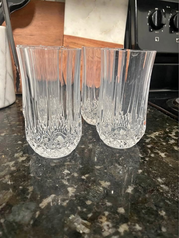 Longchamp Light · Four Cristal d’Arques Highballs, additional view — original item photo