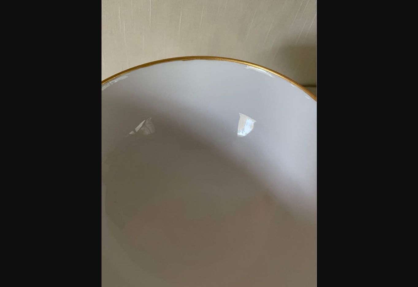 Mint Garland · T&V Limoges Pedestal Bowl, additional view — original item photo