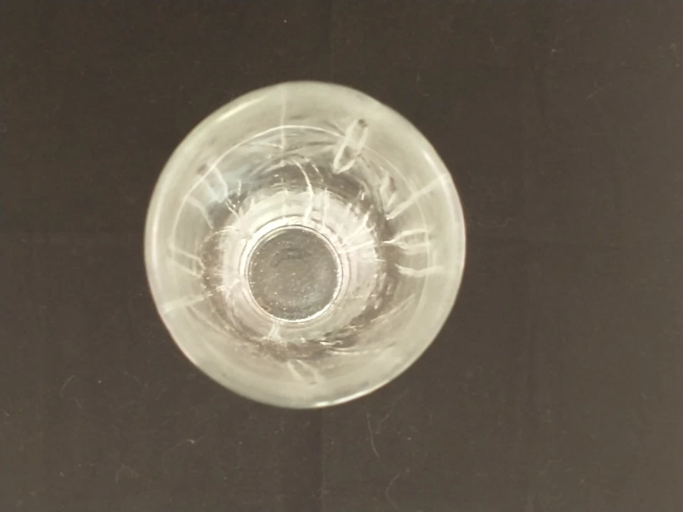 Nordic Frost · Labeled Muurla Glass Vase, additional view — original item photo Nordic Frost · Labeled Muurla Glass Vase, additional view — original item photo