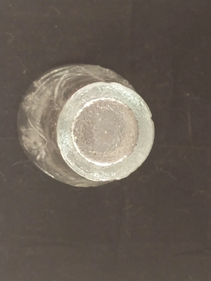 Nordic Frost · Labeled Muurla Glass Vase, additional view — original item photo Nordic Frost · Labeled Muurla Glass Vase, additional view — original item photo