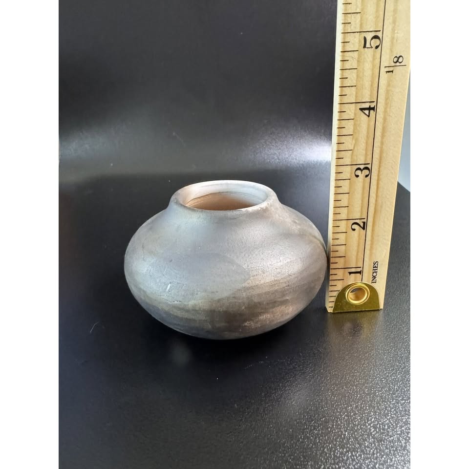 Randy A. Erickson Mini Vase · Smoky Glaze & Marked Base, additional view — original item photo Randy A. Erickson Mini Vase · Smoky Glaze & Marked Base, additional view — original item photo