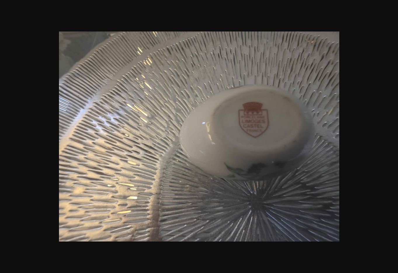Songbird Scroll · Castel Porcelain Decorative Egg, additional view — original item photo